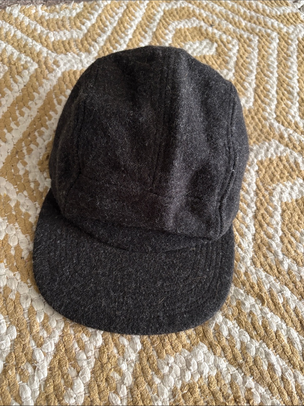 Vintage Filson 100% wool strap back 5 panel hat